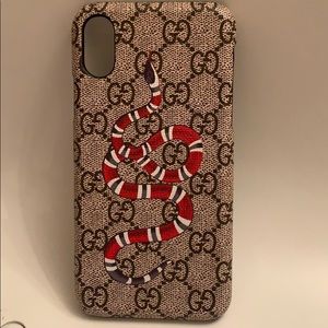 “GUCCI” IPHONE X CASE